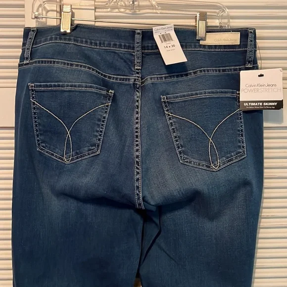 CALVIN KLEIN Power Stretch Ultimate Skinny Jeans - Picture 4 of 13